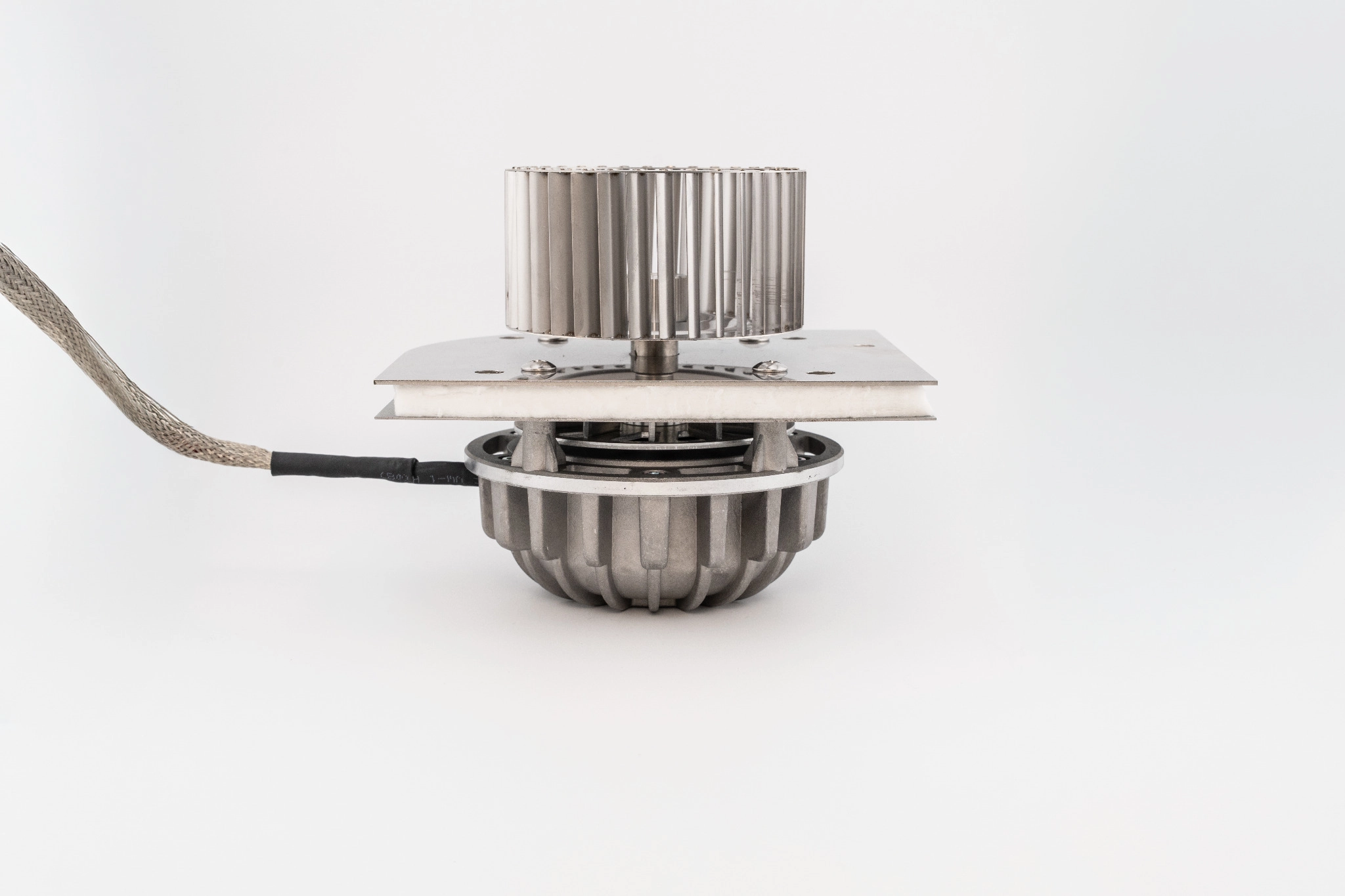 Commercial oven blower and NTX motor assembly
